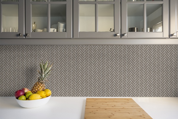 Vinyl tiles Herringbone