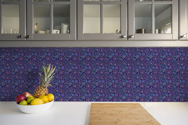 PCV paneling flooring Paisley pattern