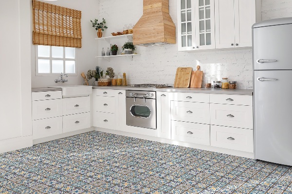 PCV paneling flooring Arabic patchwork