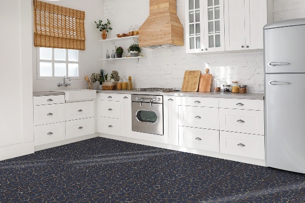 Vinyl tiles Cracks in marble