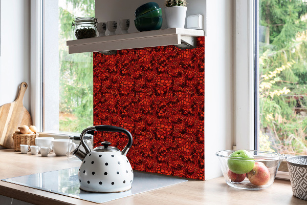 Vinyl tiles Hexagons camouflage