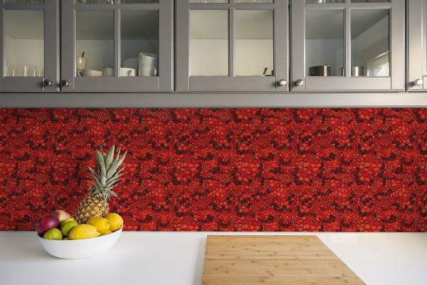 Vinyl tiles Hexagons camouflage