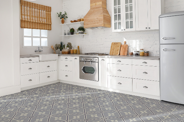 Vinyl tiles Court pattern