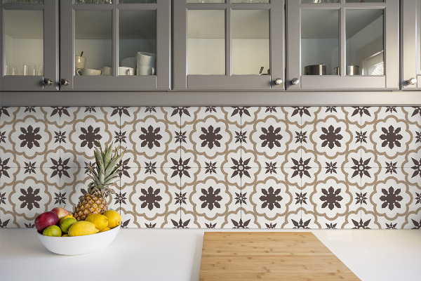 Vinyl tiles Geometry stars
