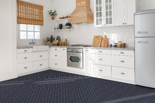 Vinyl tiles Diamond pattern