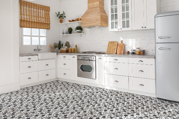 Vinyl tiles Geometric mosaic