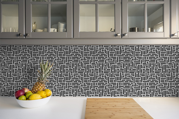 Vinyl tiles Geometric abstraction