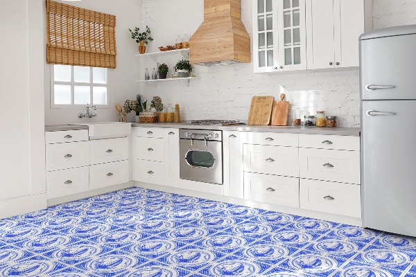 Vinyl tiles Azulejos the boat