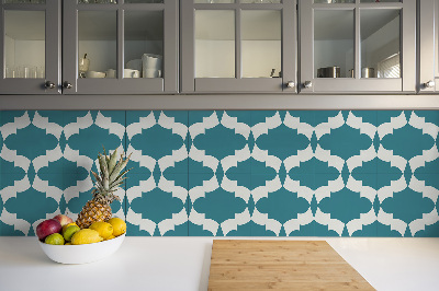 Vinyl floor wall tiles An abstract pattern