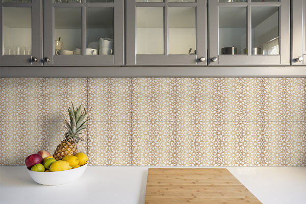 Vinyl tiles Moroccan pattern