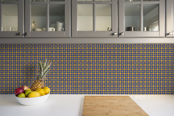 Vinyl tiles Floral pattern