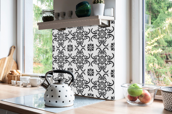 Vinyl flooring wall tiles Arabic ornament