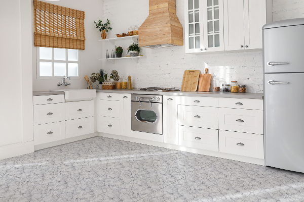 PCV panels Gray marble