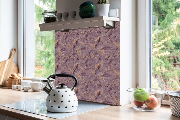 PCV panels Pink marble texture