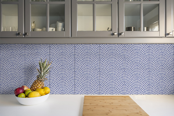Vinyl wall floor panels Drops of water