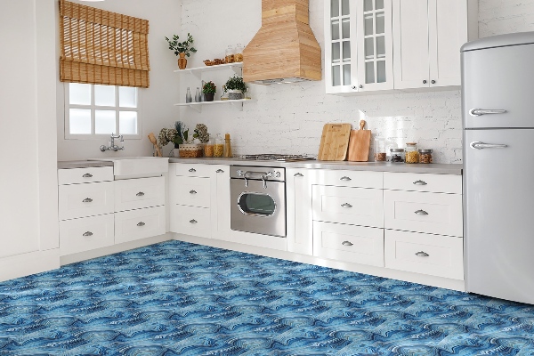 Vinyl tiles on wall floor Marble texture