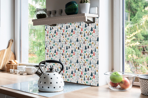 Sticky vinyl tiles Forest trees