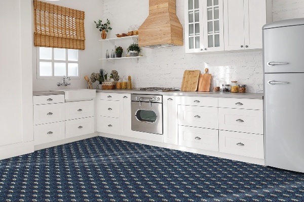 Sticky vinyl tiles Vintage eyes pattern