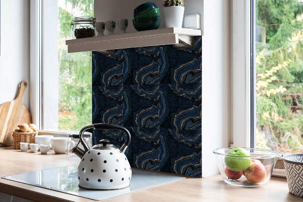 Sticky vinyl tiles Dark stylish pattern