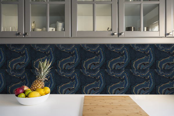 Sticky vinyl tiles Dark stylish pattern