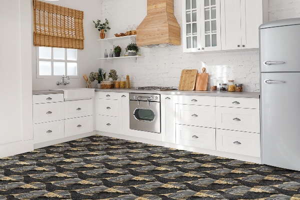 Vinyl wall floor panels Marble mosaic