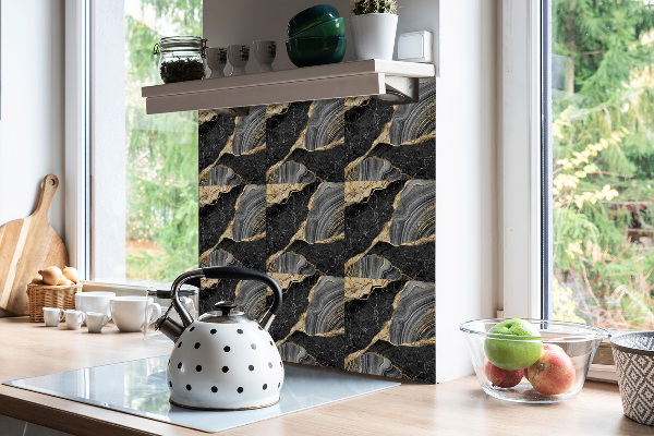 Vinyl wall floor panels Marble mosaic