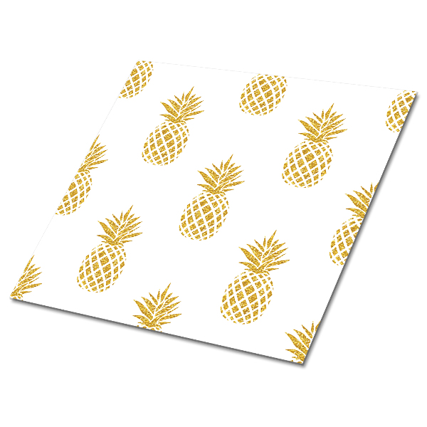Vinyl wall floor panels Pineapples