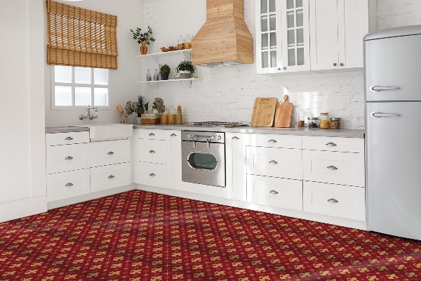 Vinyl wall floor panels Royal lilies