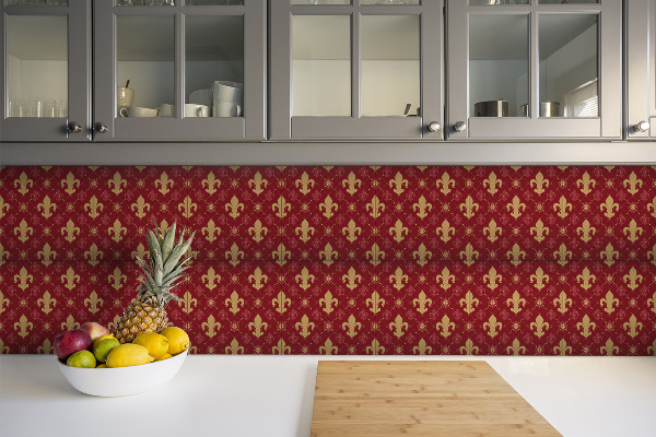 Vinyl wall floor panels Royal lilies