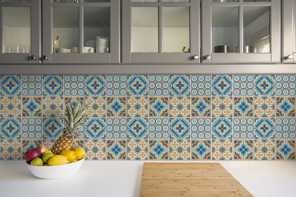 Vinyl wall floor panels Decorative pattern