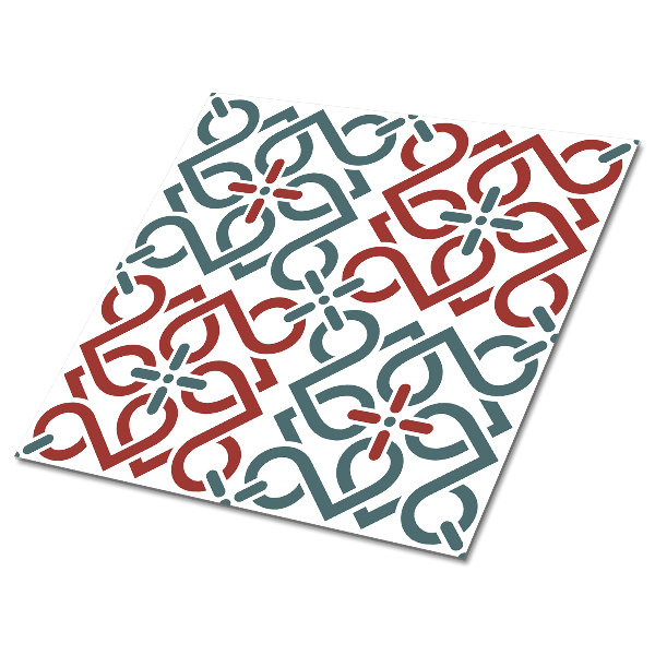 PCV tiles Arabic pattern