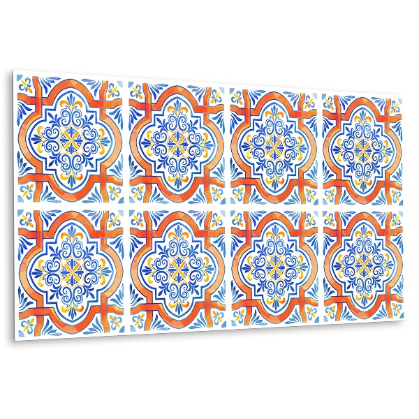 Decorative wall panel Azulejos graphics