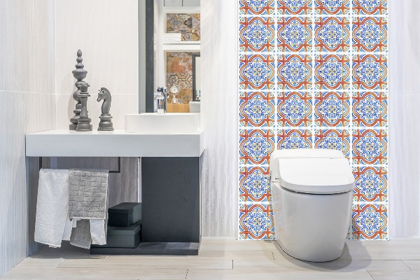 Decorative wall panel Azulejos graphics
