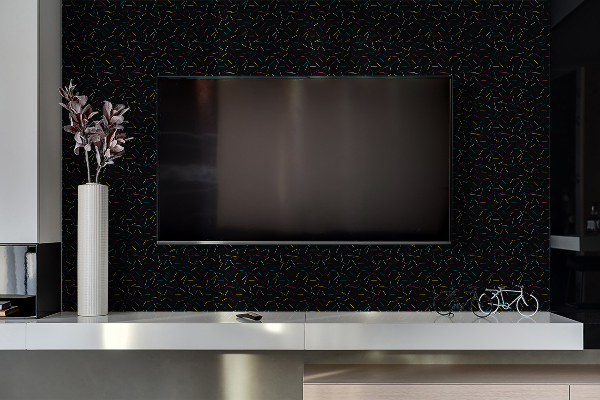 TV wall panel Decorative colorful lines