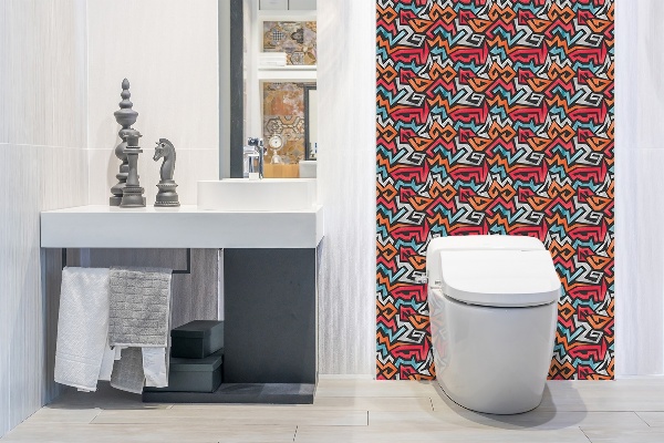 Wall panel Graffiti abstraction
