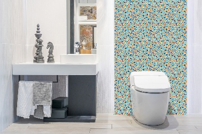 Decorative wall panel colorful mosaic