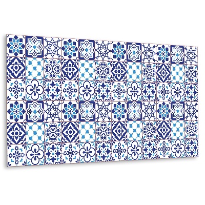 Panel wall covering Azulejos pattern