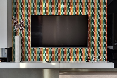 Panel wall covering Retro pattern