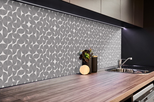 Panel wall covering Geometric pattern