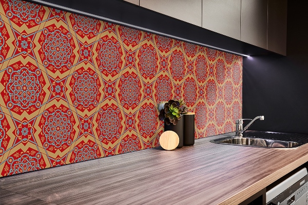 Decorative wall panel Arabian floral floor panel pattern