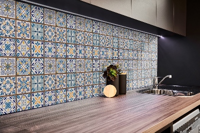Panel wall covering Arab patchwork