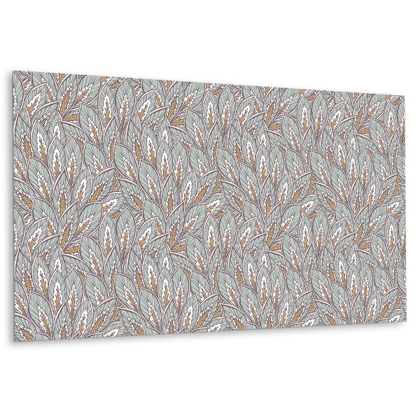 Decorative wall panel Eastern floral pattern