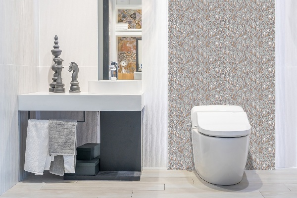 Decorative wall panel Eastern floral pattern