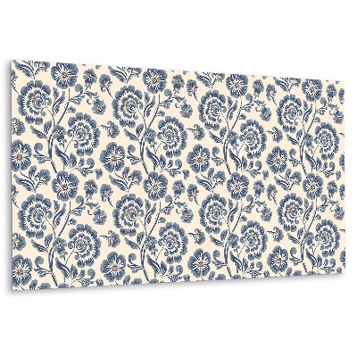 Decorative wall panel Classic floral pattern