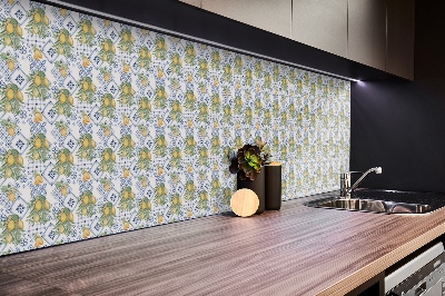 Decorative wall panel Lemons