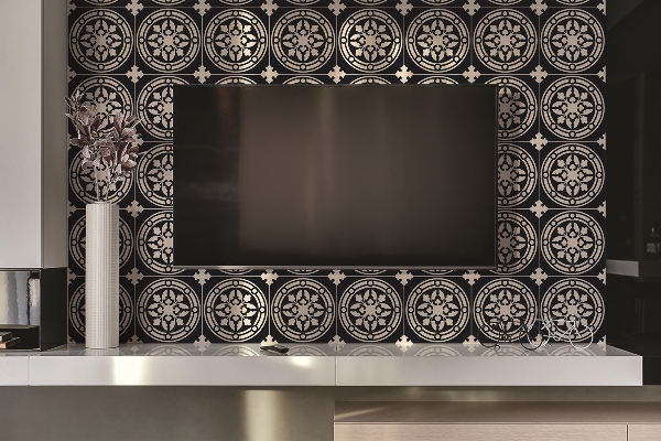 Wall panel Arab pattern