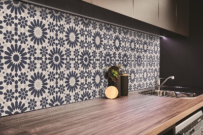 Wall paneling Floral motifs