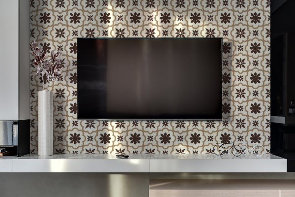 Wall panel Stars geometry