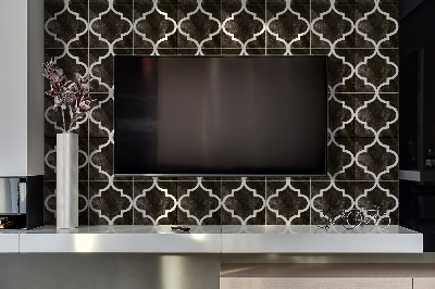 Wall paneling Arabic pattern