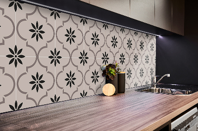 Wall panel Arabic Flower pattern